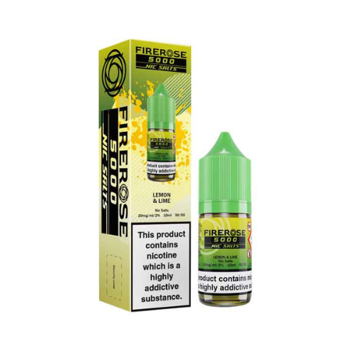 Elux Fire Rose 5000 - Lemon Lime Nic - Salt E-Liquid – 10ml